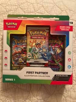 🔥First Partner (Series One) Illustration Collection Pokemon
