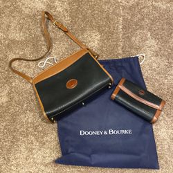 Vintage Dooney And  Burke And Wallet