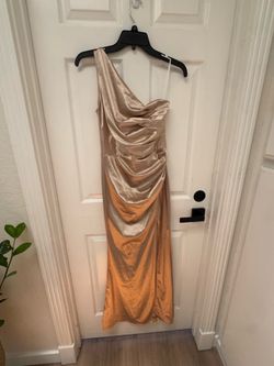 Champaign formal dress