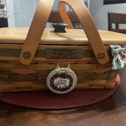 Holiday Longaberger Basket