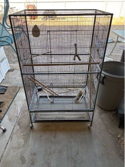 Large bird cage