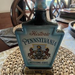Jim Beam 1968 Historic Pennsylvania Decanter