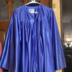 Graduation cap and gown set
