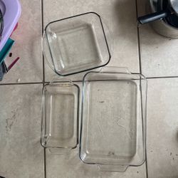 Anchor Hocking Bakeware 3 Pices 