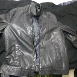 Heavy Leather Jacket (TH) Some Flaw
