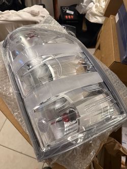Clear Tail lights for Silverado
