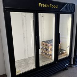3 Door Merchandising Refrigerator 