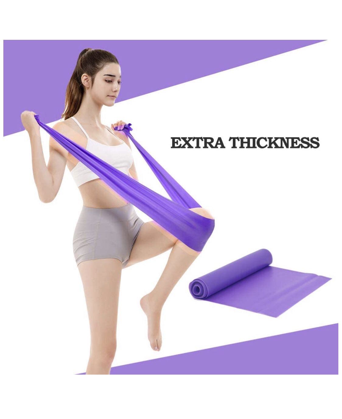 Brand new! Resistance Band ,150mm Stretching Exercise Fitness Band None Smell Elastic Bands Yoga Gym Body Exercising Straps