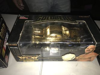 Goldberg 1:24 24k gold car