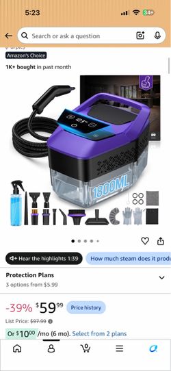 Brand new Steam Cleaner