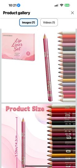 COLAYERIST 18 Colors Lip Liner Set, Lip Liner Pencil Collection, Smooth Moisturizing Waterproof Lip Liners for Precise Definition Fuller Lips, Smudge 