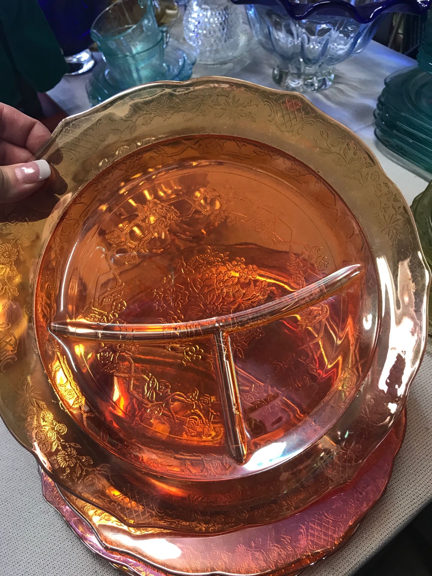 “Normandie” Federal Depression Glass