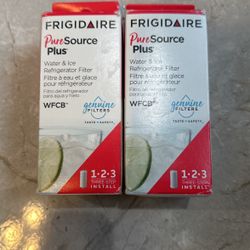 2 NEW Frigidaire Pure Source Plus Water And Ice Refrigerator Filter WCFB / $20 Each Or 2 For $40