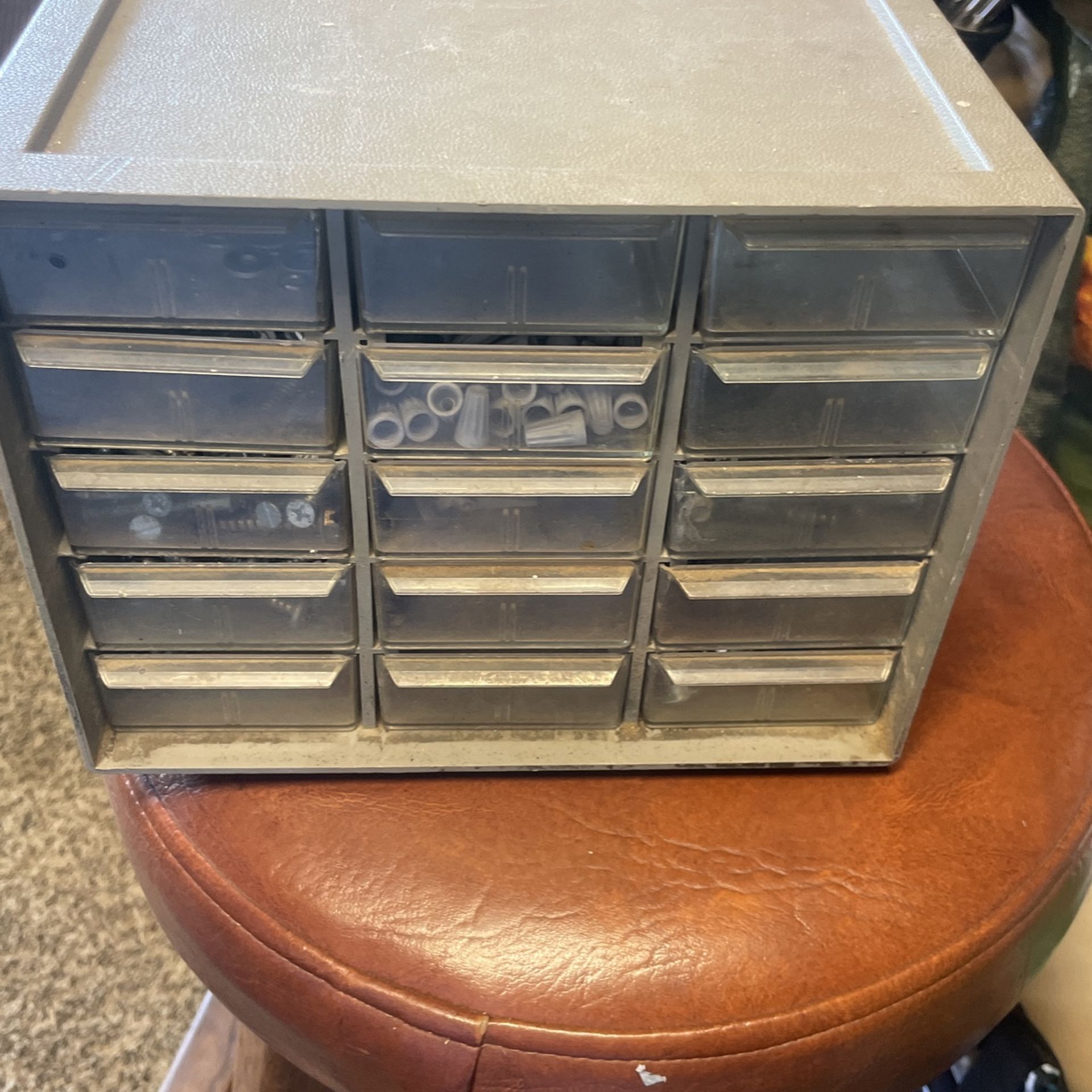 15 Drawer Storage With Nuts Screws Bolts Hardware