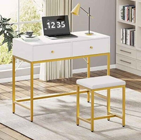 Modern Vanity Desk Table