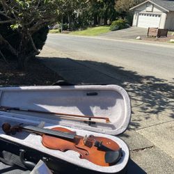 Beginner Mendini Violin MS300 By Cecilio In Good Condition 