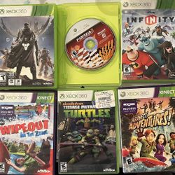 XBOX 360, Wii Games $3 each