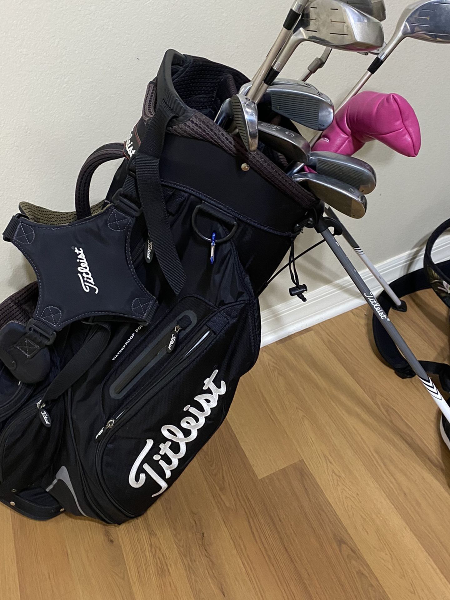 ladies golf clubs and bag
