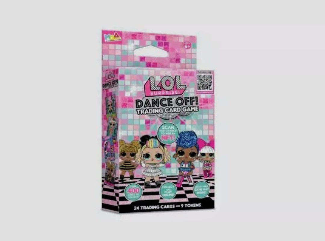 LOL Surprise DANCE OFF Trading Card Game with 24 Trading Cards & 9 Tokens