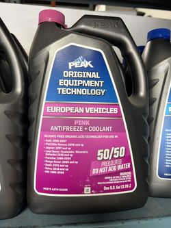 Pink Antifreeze/Coolant 50/50