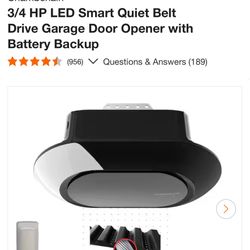 Motor For 2 Car Garage 