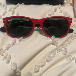 Brand New Red Ray-Ban Sunglasses