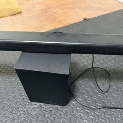 Insignia Soundbar with Subwoofer – Great Sound!