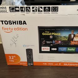 “32 in. Toshiba Smart TV with Firestick 