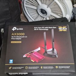 TP-LINK Archer TX3000E AX3000 Wi-Fi 6 802.11ax PCIe Adapter 2402 Mbps