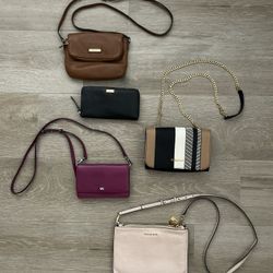 Michael Kors Kate Spade Calvin Klein Purse Handbag Crossbody Wallet Leather