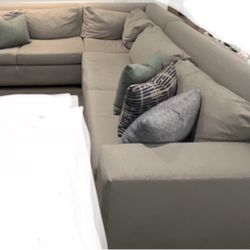 L-SHAPE SECTIONAL Couch Sofa 