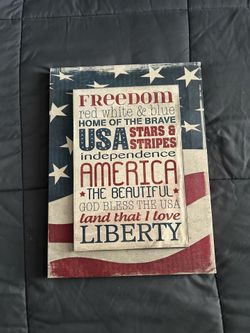 American Flag decoration