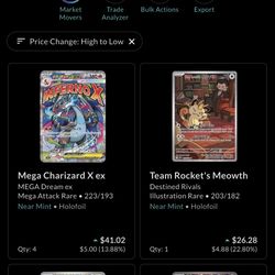 Large Pokemon Collection (whole Lot At %)