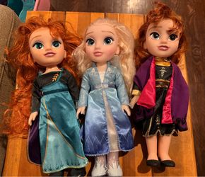 DisneyFrozen  Princess Toy Dolls