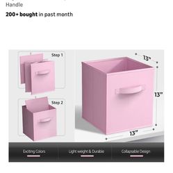 8 Extra Storage Bins (Set)