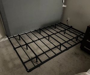 Bed frame and mattress