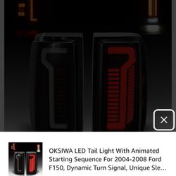 OKSIWA LED TAIL LIGHTS WITH ANIMATION For 04-08 Ford F150