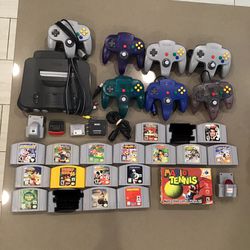 N64 System Games Controllers Nintendo 64