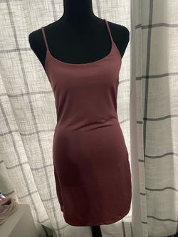 Women large pink dress