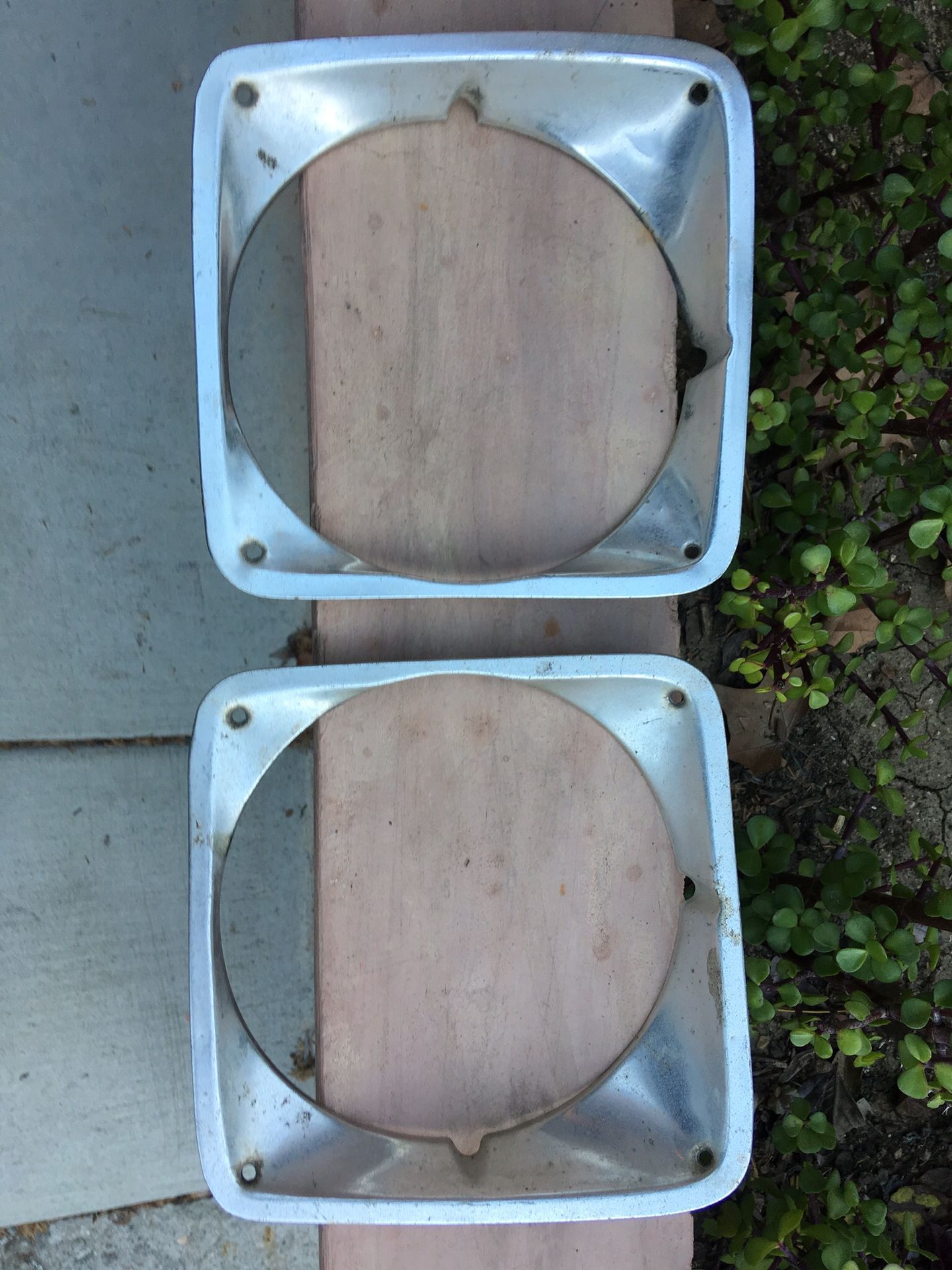 Headlight bezels for a 1969, 1970, 1971,1972 c10 or c20 or c30 k10 k20 k30
