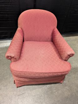 Textured Pink WOODMARK Original Armchair