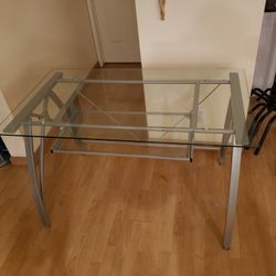 Glass Desk