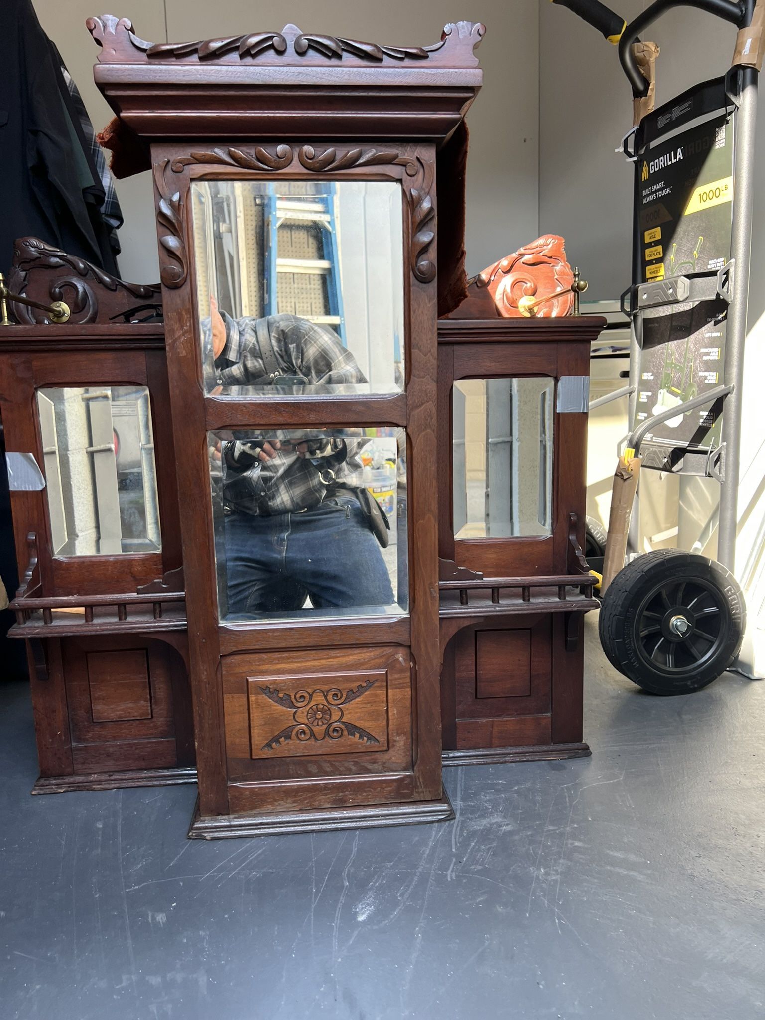 Antique Dentist Cabinet
