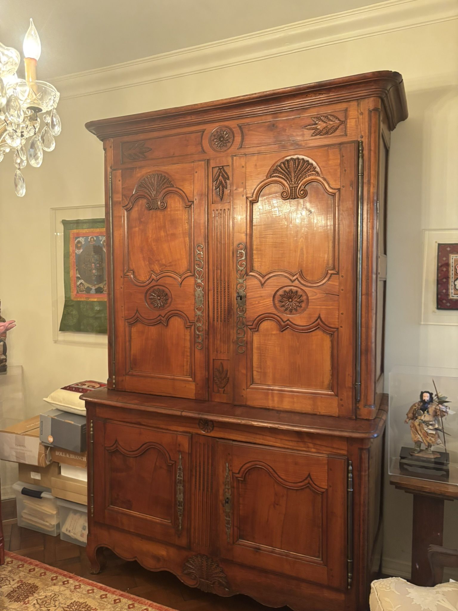 Antique French Deux Corps Buffet