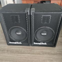 2 Soundteck Sta B2 Speakers 12"