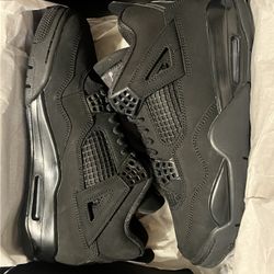 Black Cat Retro Jordan 4’s 