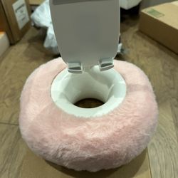 NKV Pillow Phone Holder, for Sofa, Bed and Desk -Phone Soft Pad Dock Compatible with Phone/Kindle, E-Reader, Pink