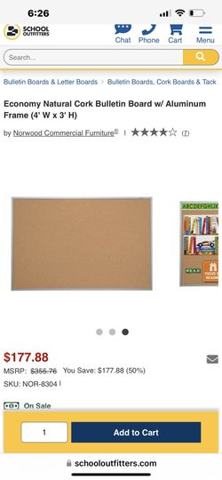 Brand New Cork Bulletin Boards 