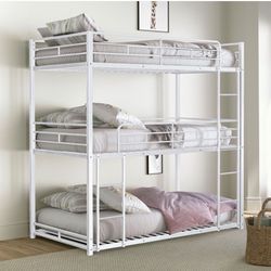 Triple Twin Bunk Bed Please Read Description For More Information 