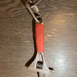 12" Wide Mouth Adjustable Wrench 